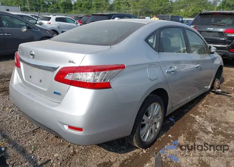 2014 Nissan Sentra Sl from USA, damaged, VIN 3N1AB7AP1EY260703